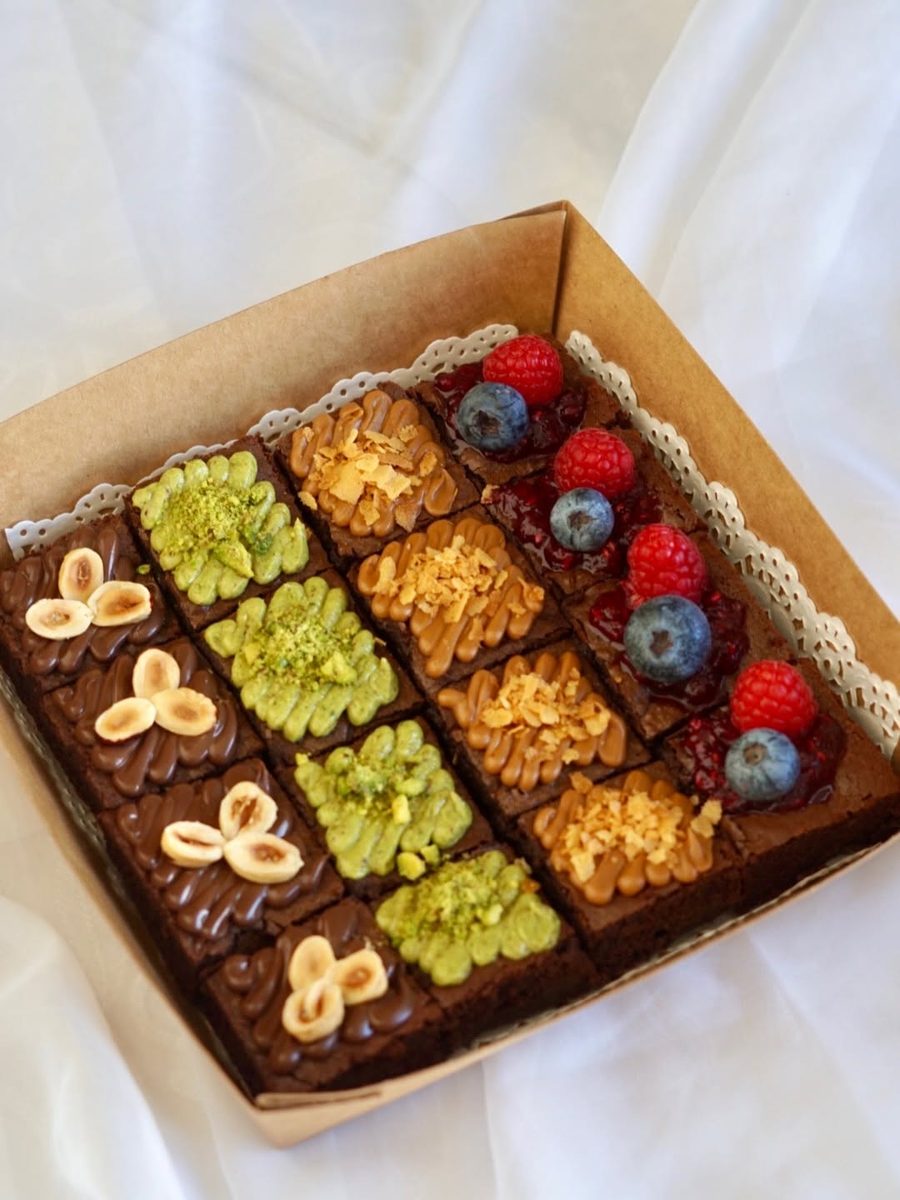 Brownie topping — Mimi Cake