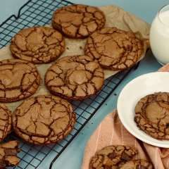 Large brownie cookies — Mimi Cake
